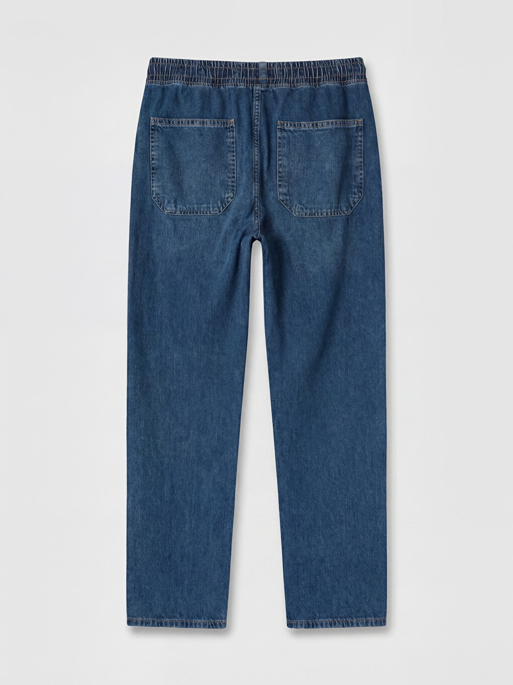 İndigo Baggy Fit Erkek Jean Pantolon-1