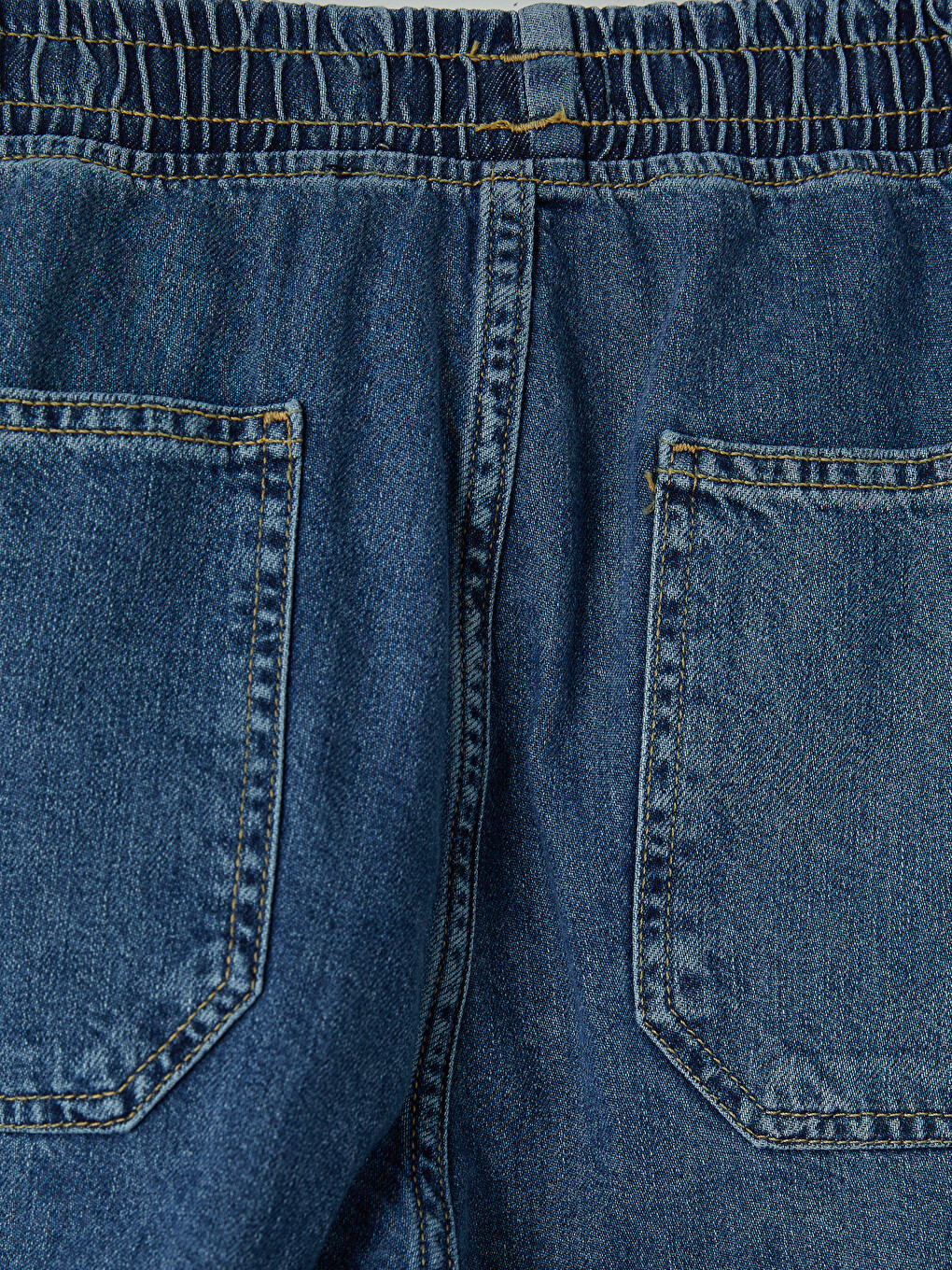İndigo Baggy Fit Erkek Jean Pantolon-3