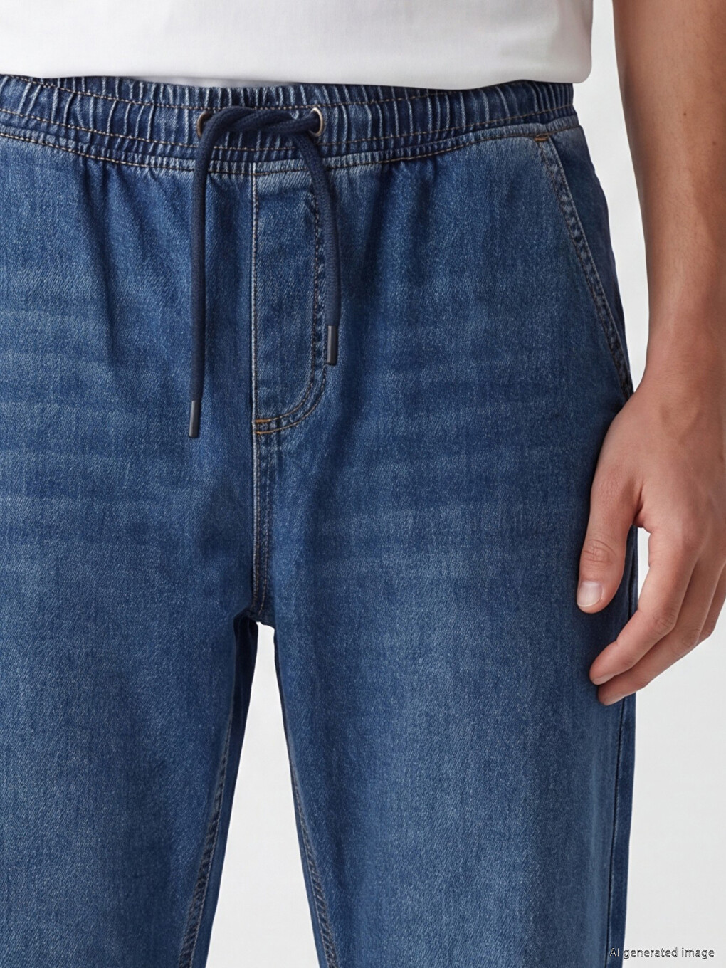 Baggy Fit muške farmerke-2