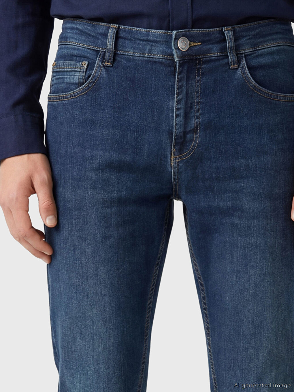 İndigo 750 Slim Fit Erkek Jean Pantolon-2