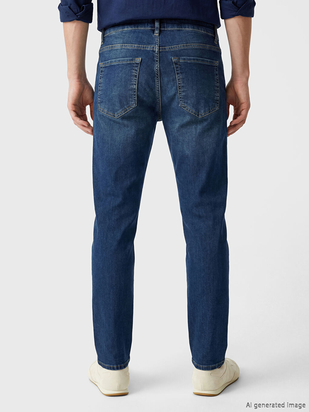 İndigo 750 Slim Fit Erkek Jean Pantolon-3
