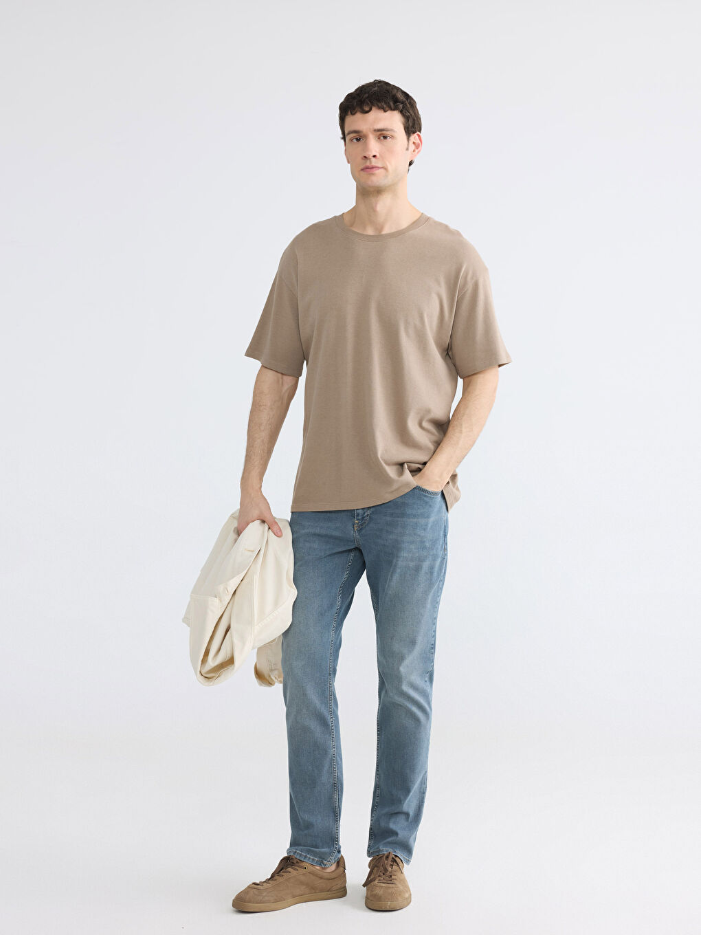 Gri 779 Regular Fit Erkek Jean Pantolon