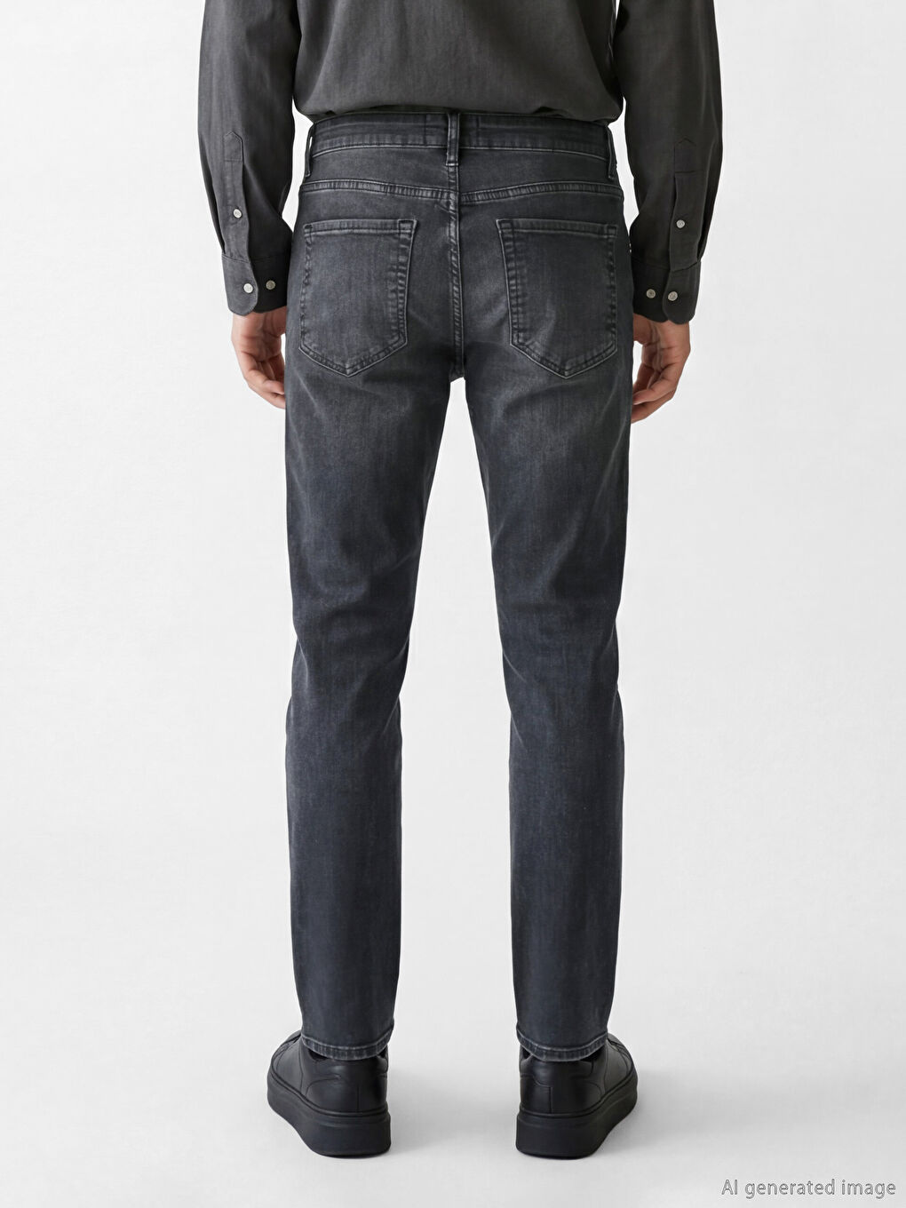 Antrasit 779 Regular Fit Erkek Jean Pantolon-3