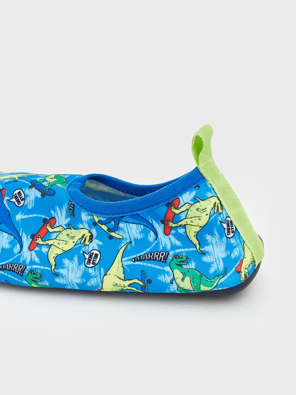 Mavi Baskılı Erkek Çocuk Deniz Ayakkabısı-4