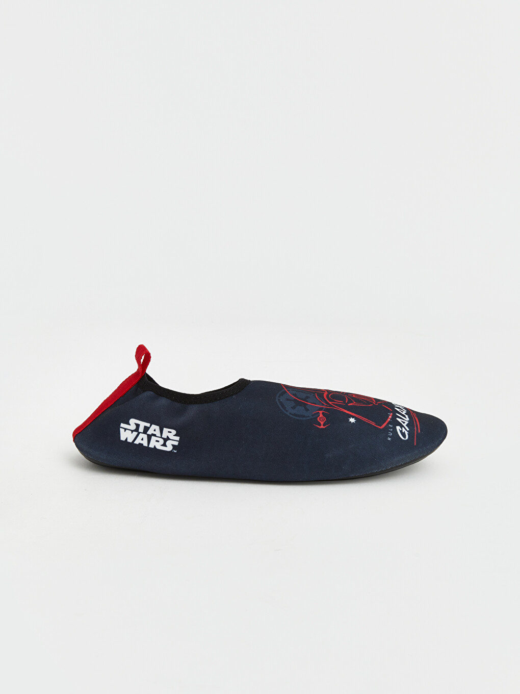 Siyah Star Wars Baskılı Erkek Çocuk Deniz Ayakkabısı-2