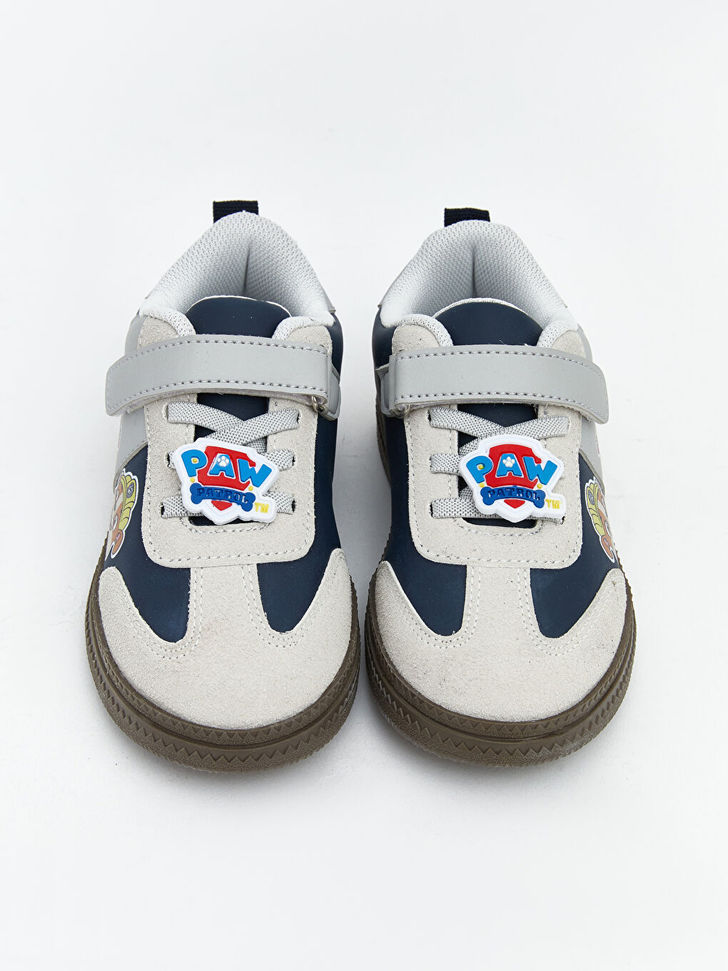Gri Paw Patrol Baskılı Erkek Bebek Spor Ayakkabı-1