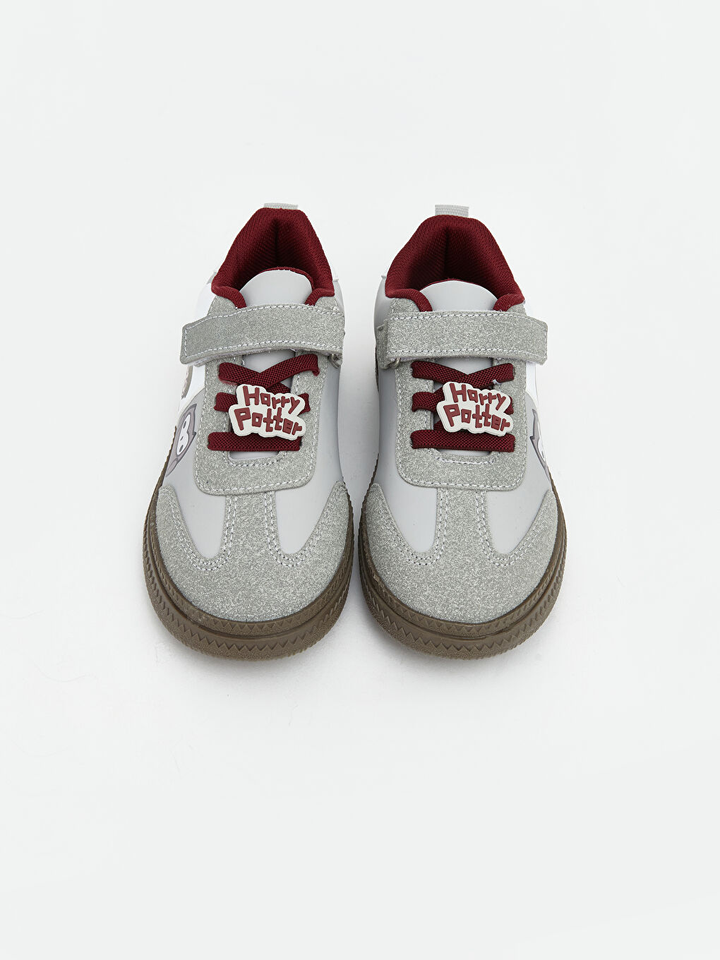 Gri Harry Potter Baskılı Erkek Bebek Spor Ayakkabı-1