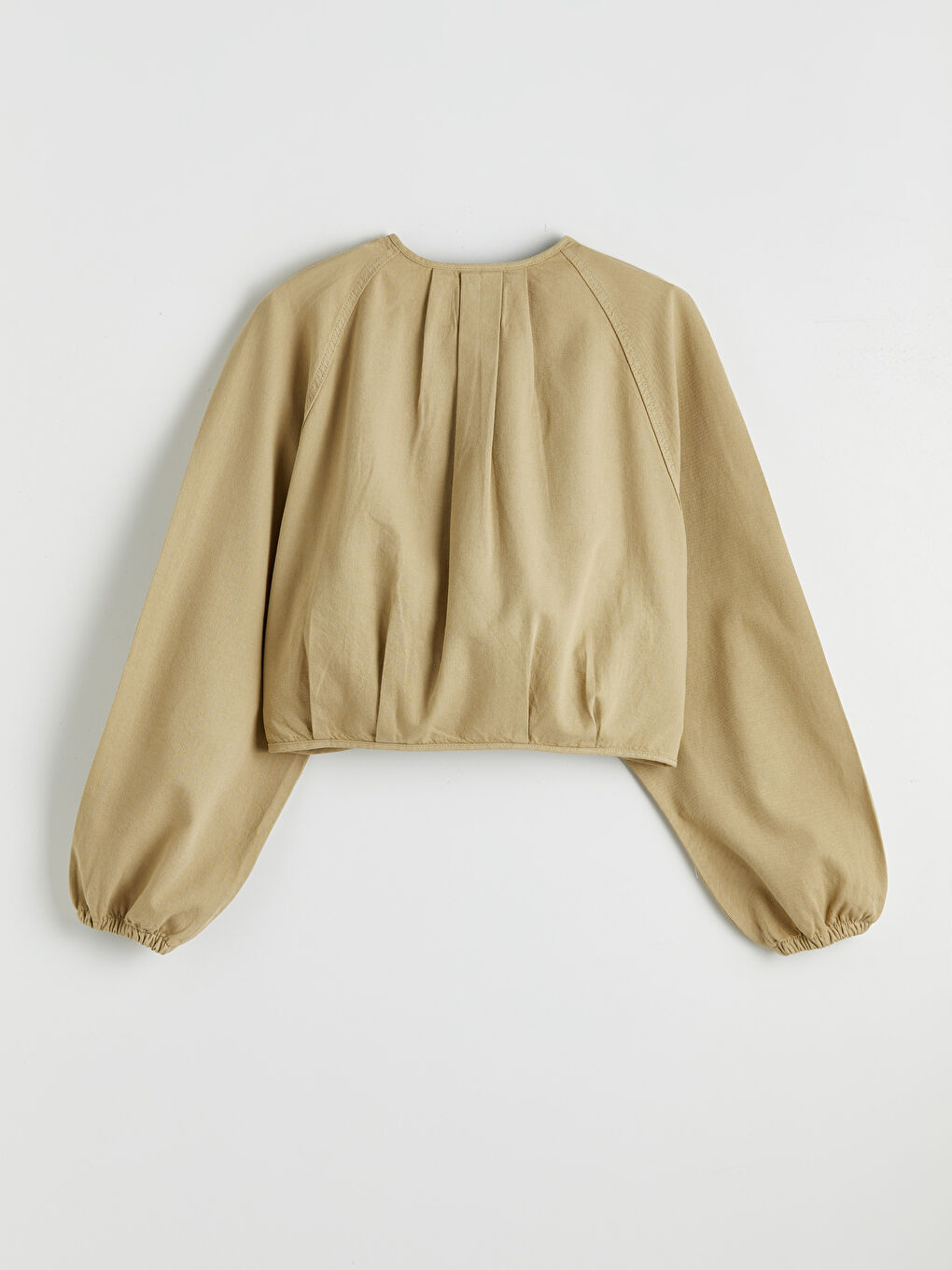 Veste en jean BEIGE Femme-5