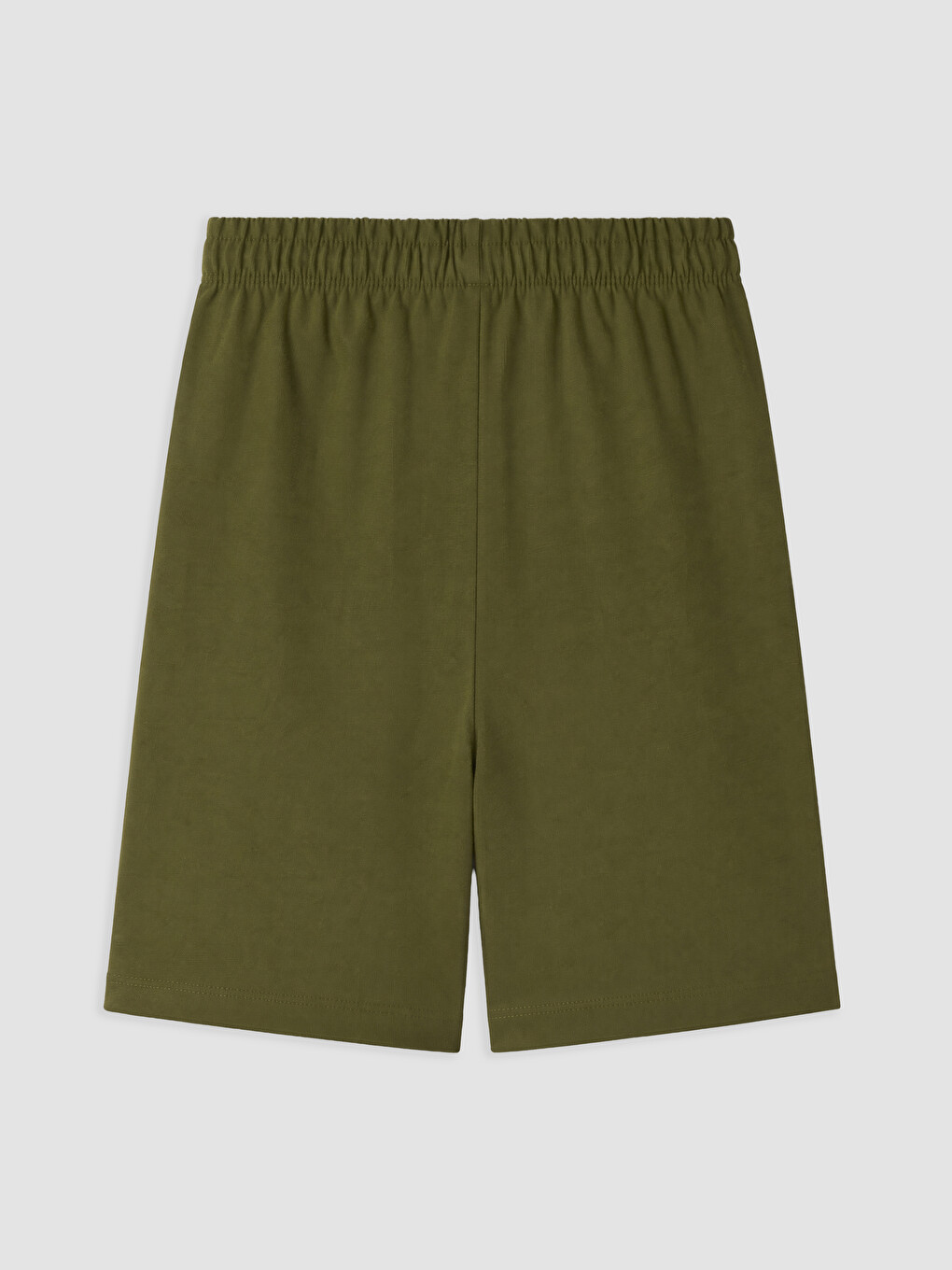 Bej Erkek Çocuk Baskılı Şortlu Pijama Takımı-4