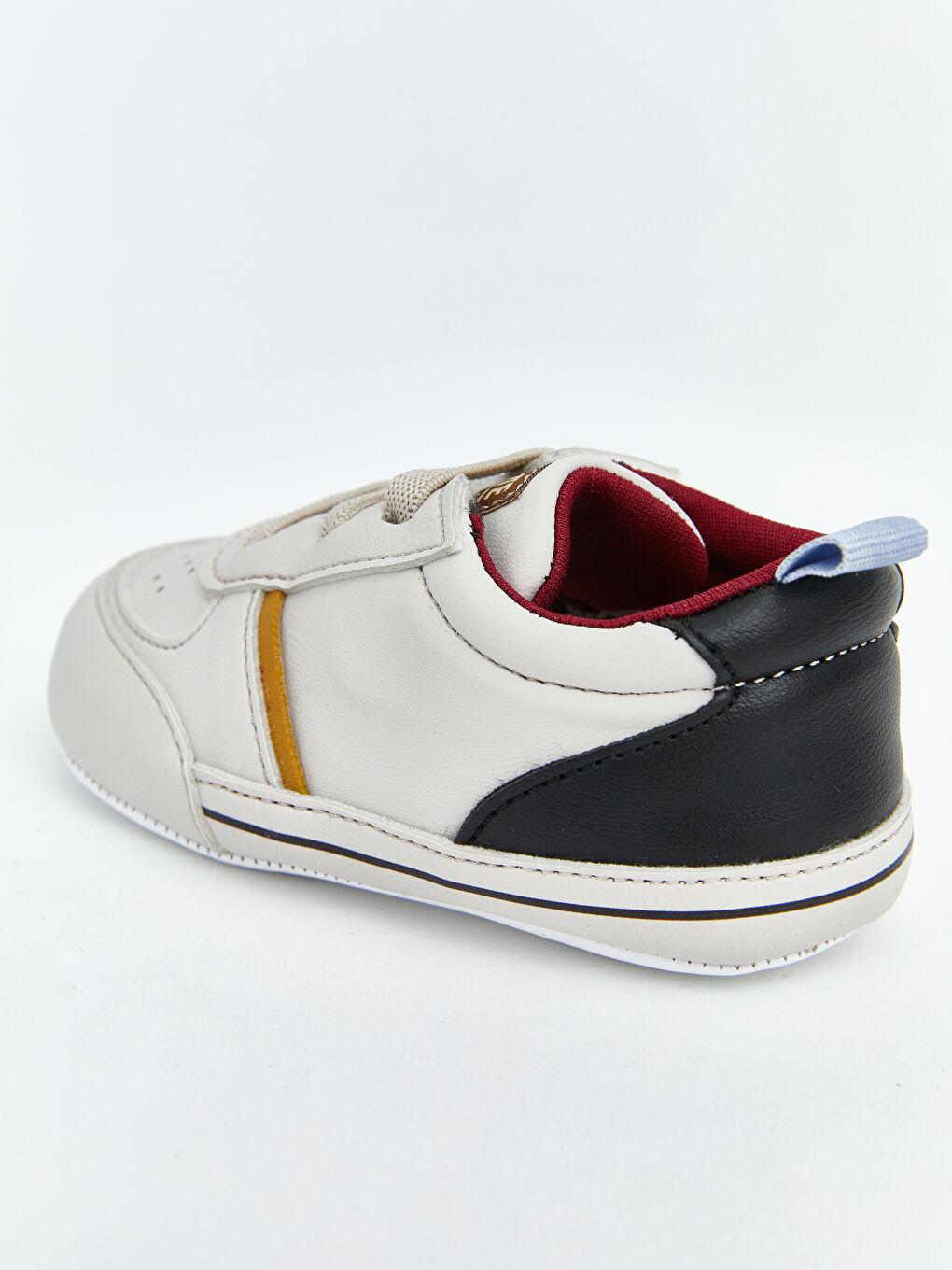 Bej Bağcık ve Cırt Cırtlı Erkek Çocuk Spor Ayakkabı-4