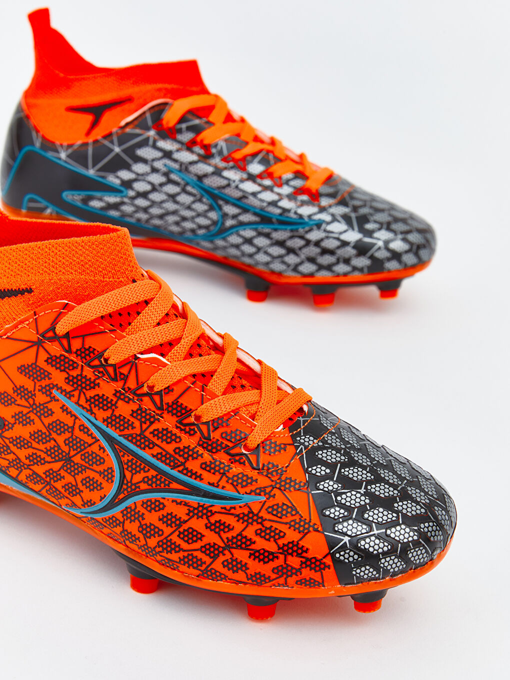 Turuncu Baskılı Erkek Çocuk Krampon-2