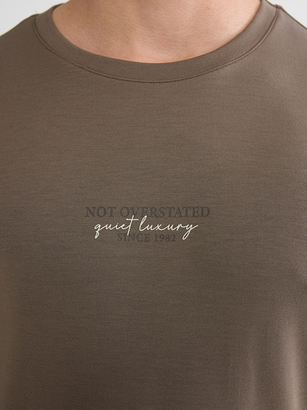 Kahverengi Standart Kalıp Erkek Pijama Takımı-2