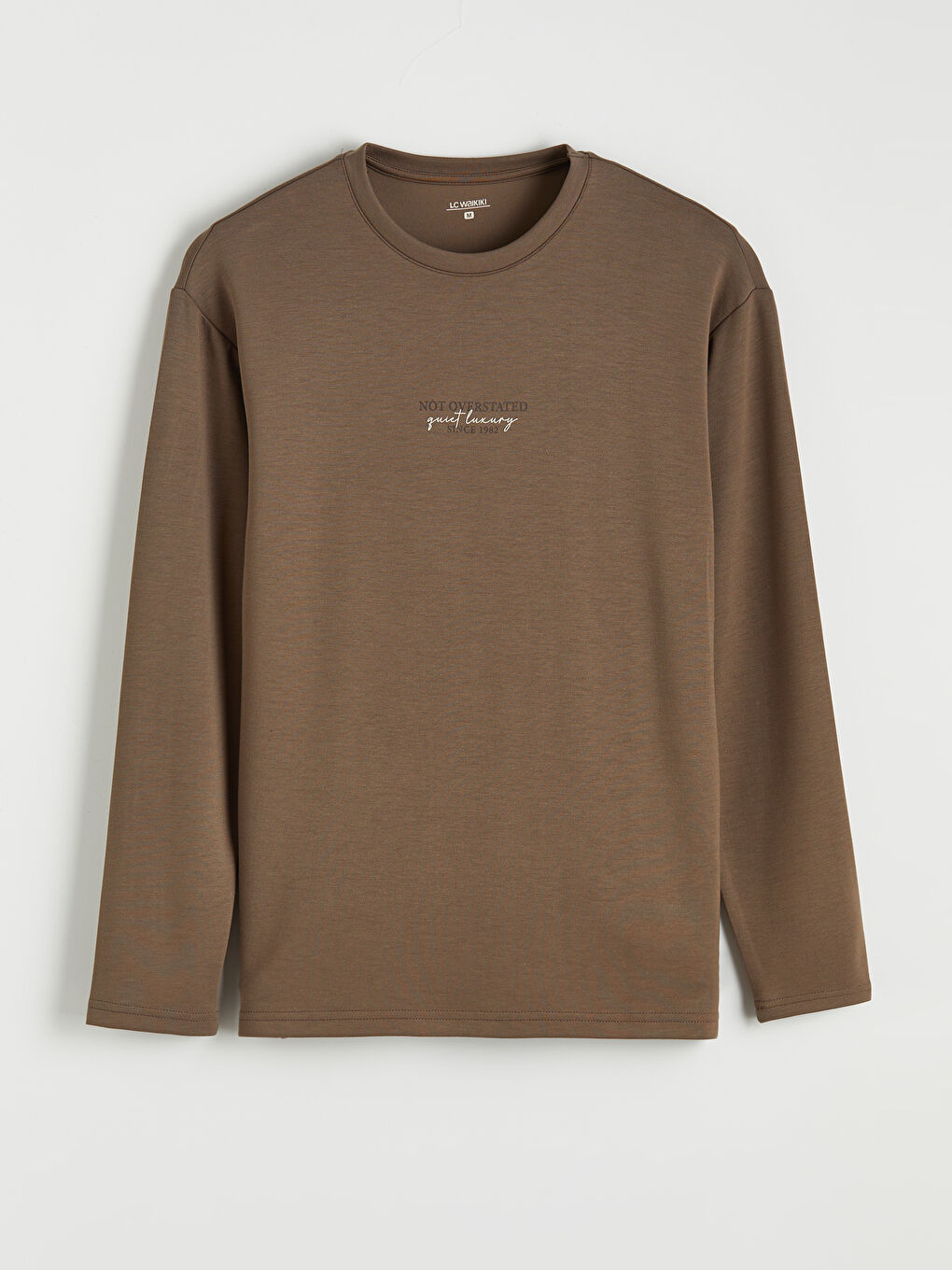 Kahverengi Standart Kalıp Erkek Pijama Takımı-1