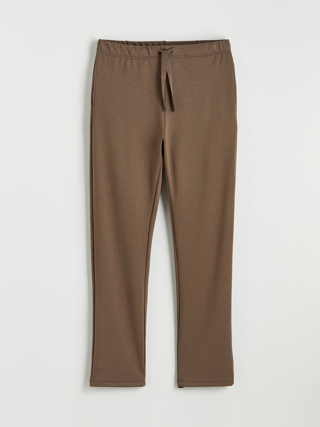 Kahverengi Standart Kalıp Erkek Pijama Takımı-2