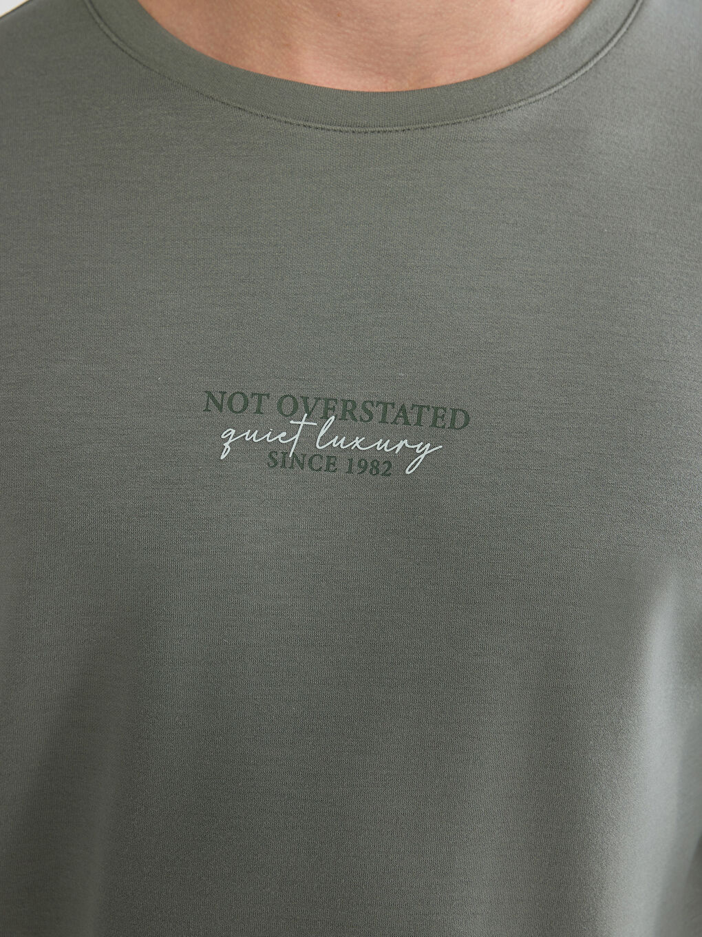 Haki Standart Kalıp Erkek Pijama Takımı-2