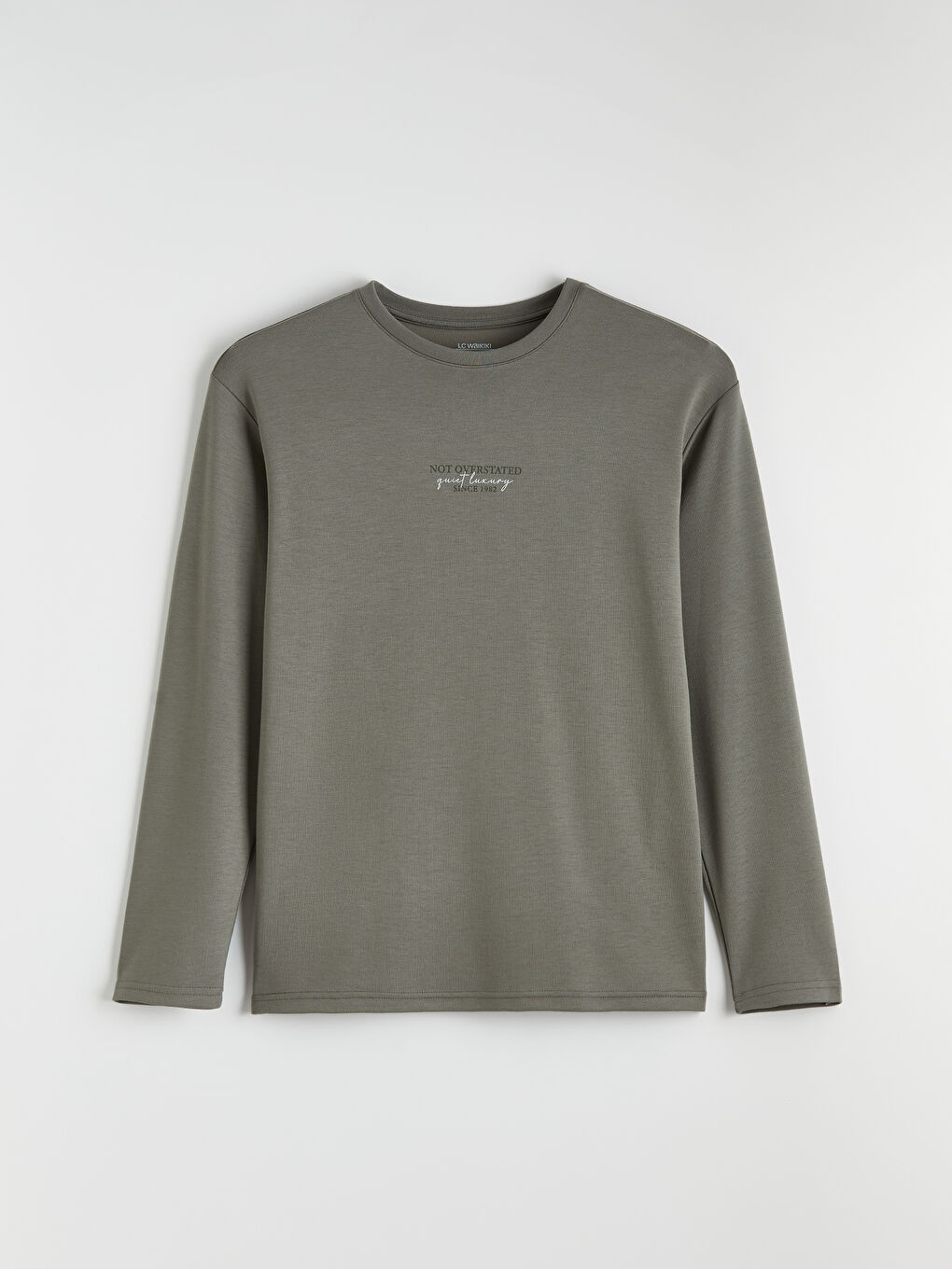 Haki Standart Kalıp Erkek Pijama Takımı-1