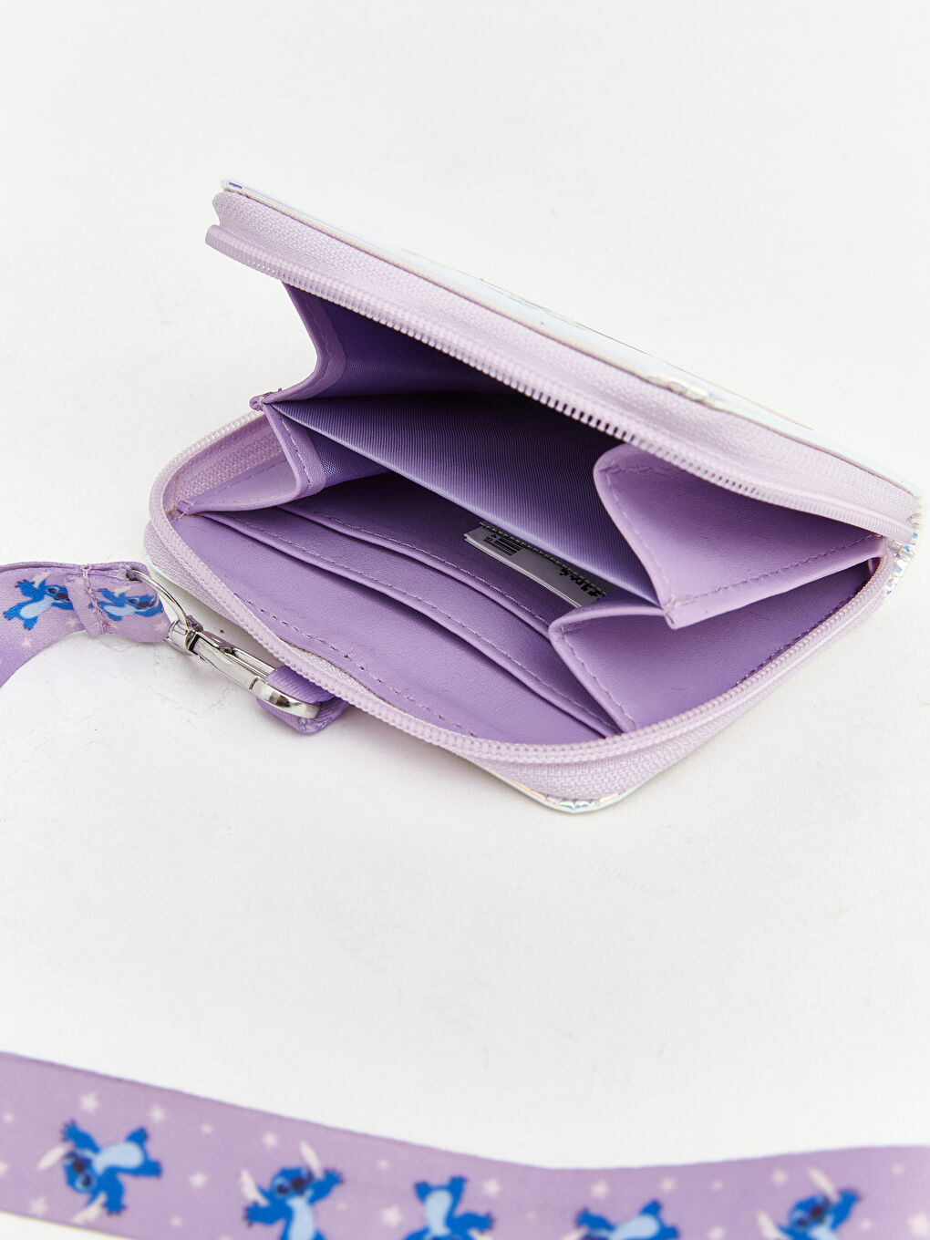 Karışık Stitch Baskılı Kız Çocuk Cüzdan-2