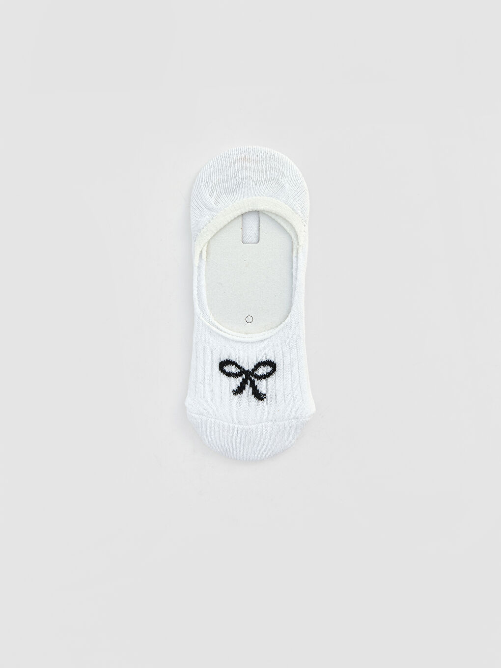 Pembe Fiyonk Desenli Kız Çocuk Babet Çorap 3'lü-2