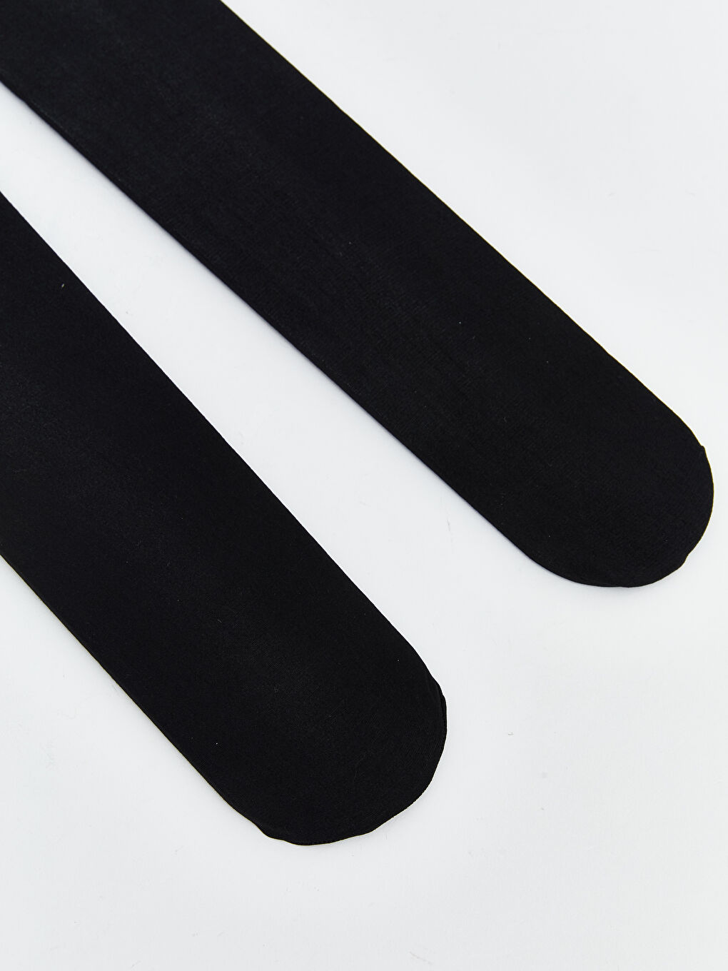 Siyah Kız Çocuk Külotlu Çorap 2'li-1