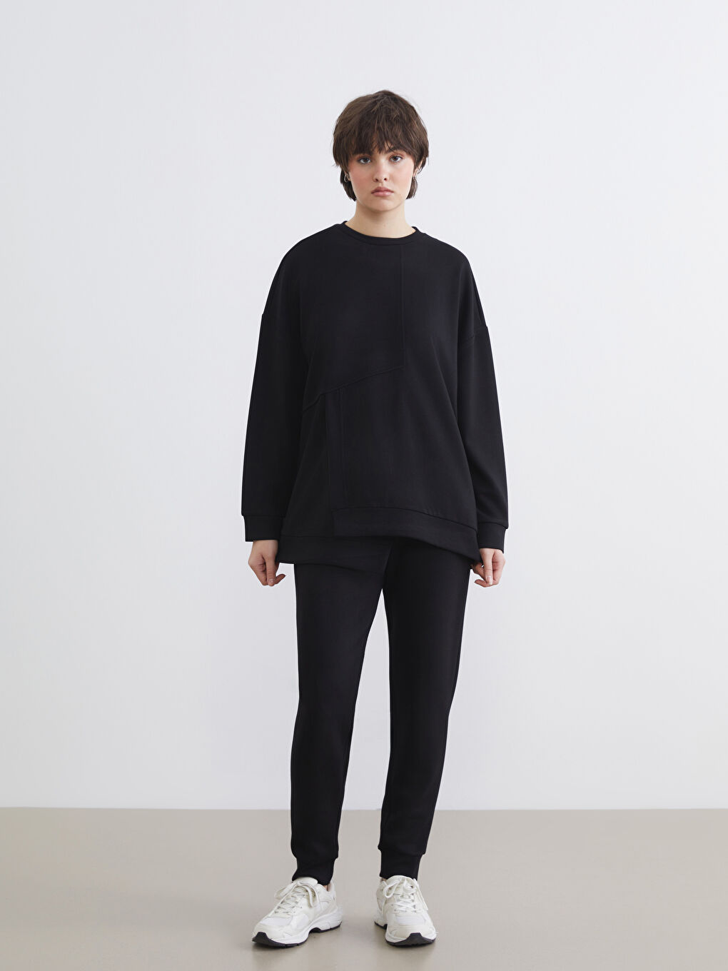 Soft Touch Oversized Women's Sweatshirt-1