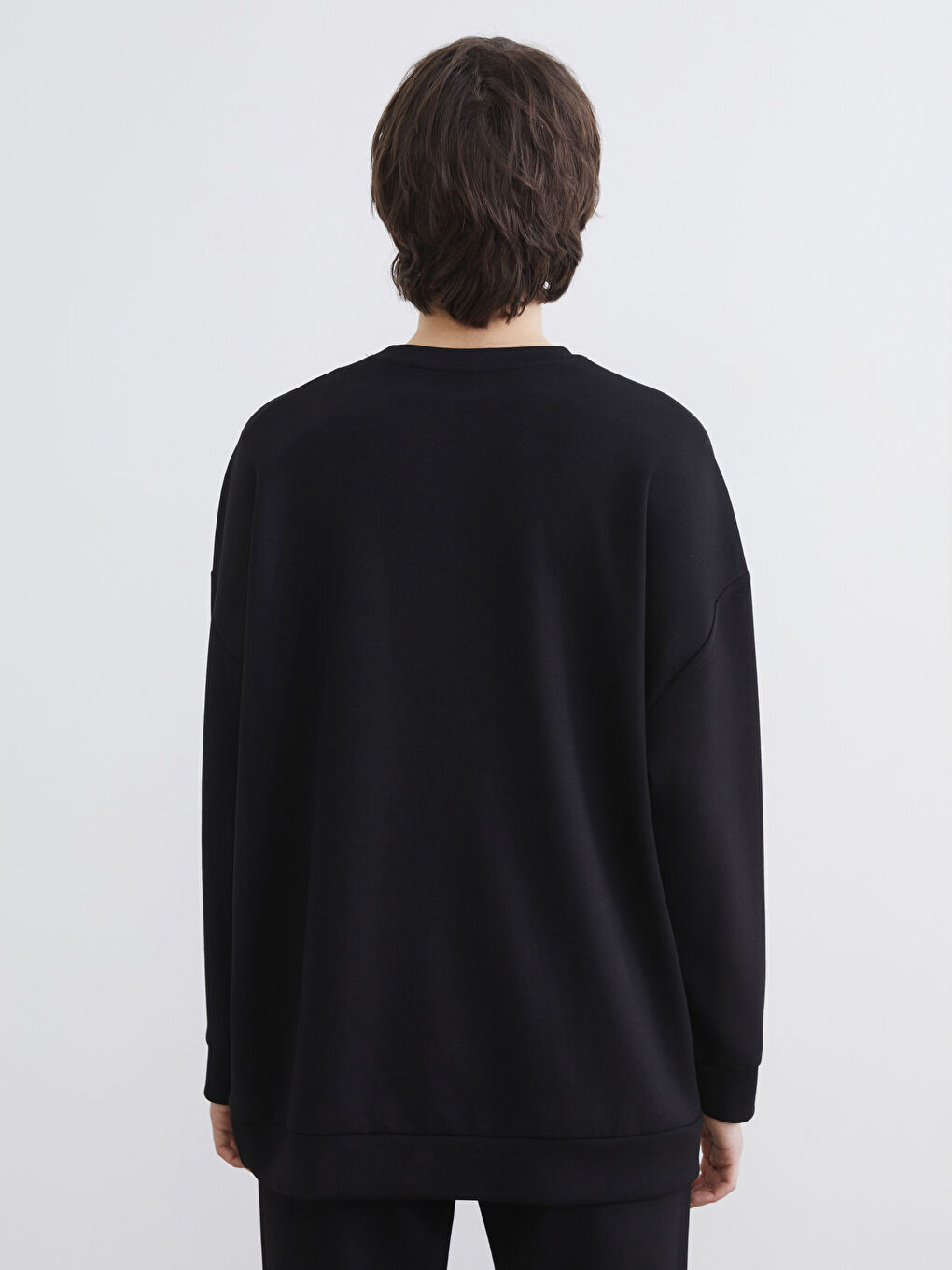 Soft Touch Oversized Women's Sweatshirt-3