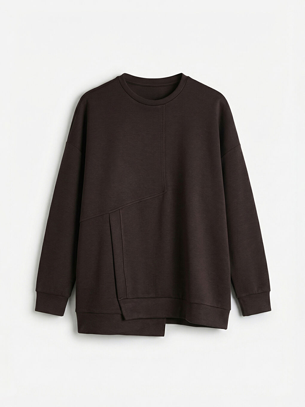 سویتشێرت قاوه‌یی ژن