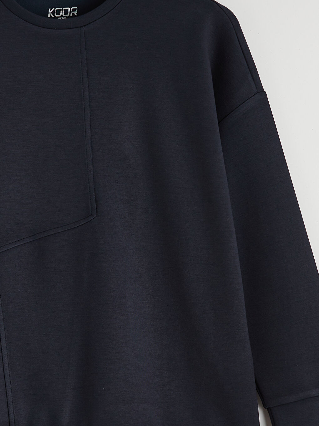 كنزة رياضية كحلي امرأة-1