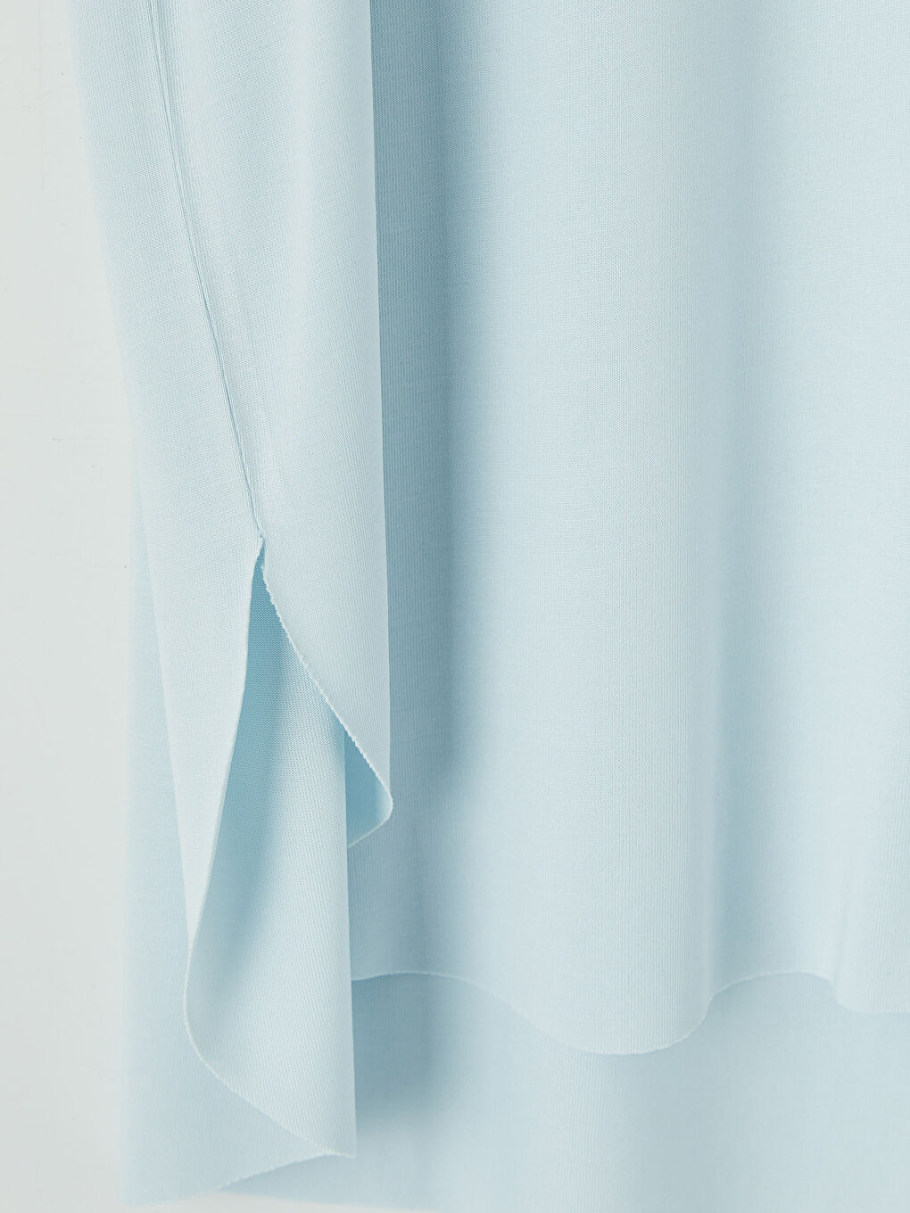 Mavi Bisiklet Yaka Kadın Oversize Fit Spor Tişört-3