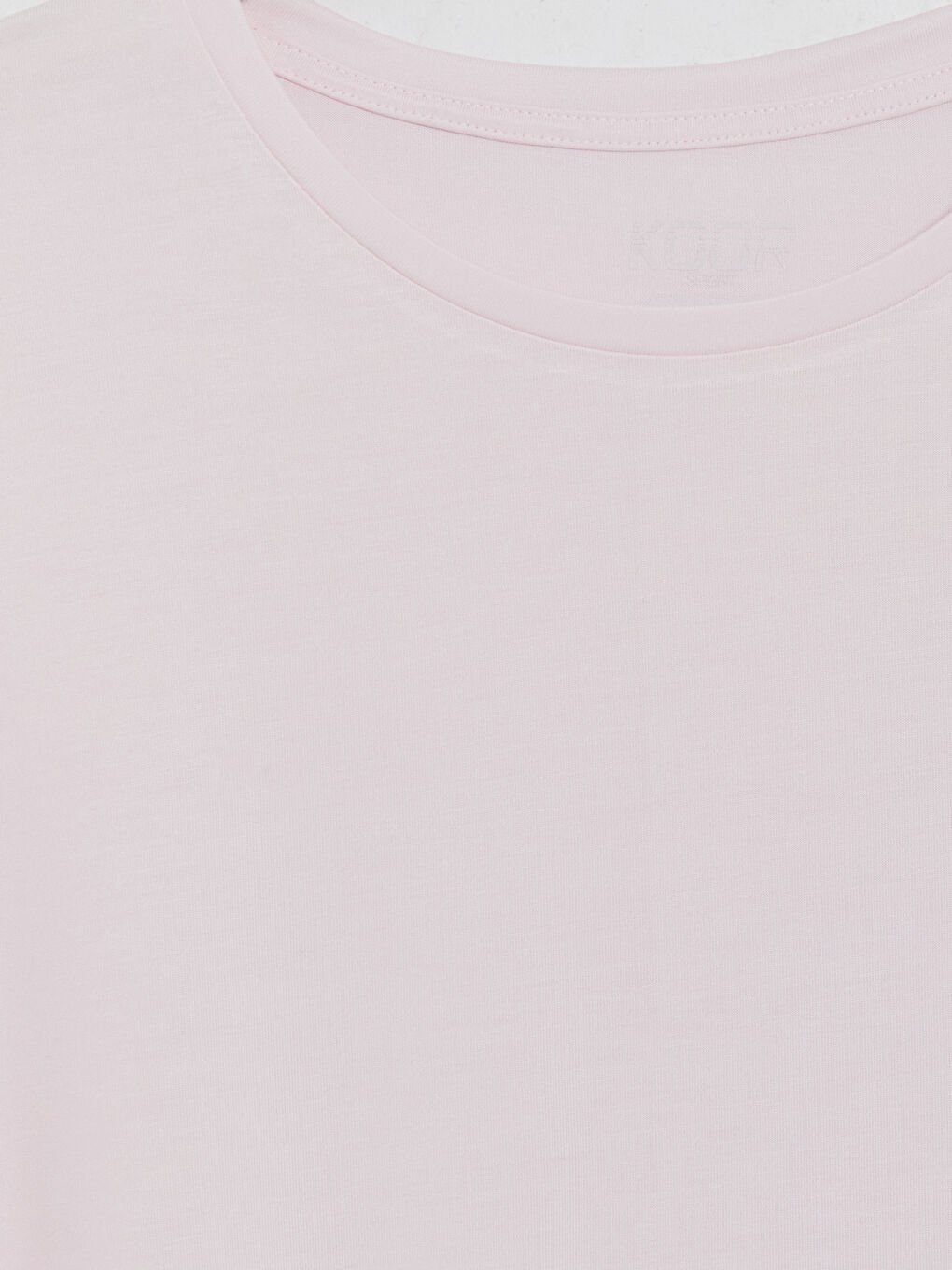T-shirt sportiv oversize me jakë të rrumbullakët për femra-6