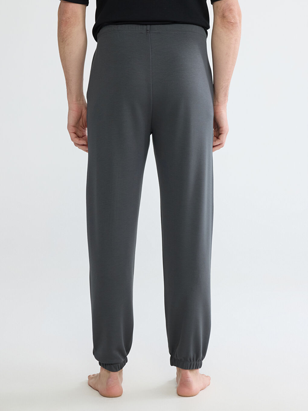 Antrasit Standart Kalıp Erkek Pijama Altı-3