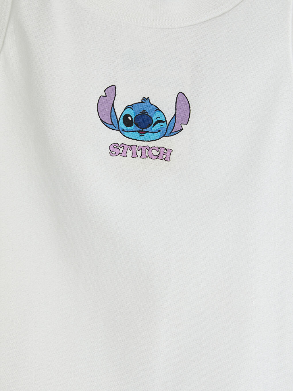 Stitch Printed Girls' Tank Top-2