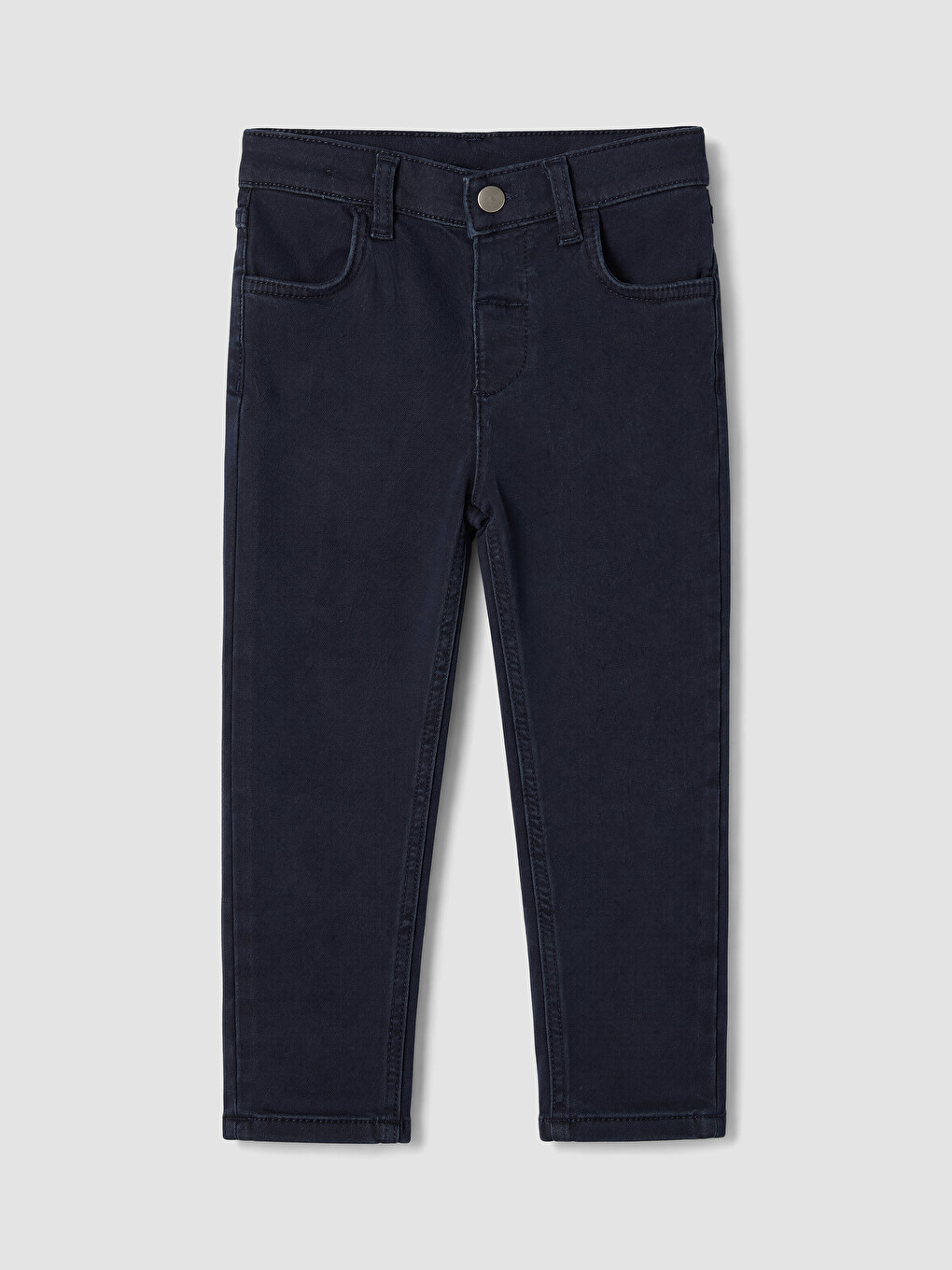 Siyah Regular Fit Erkek Çocuk Jean Pantolon