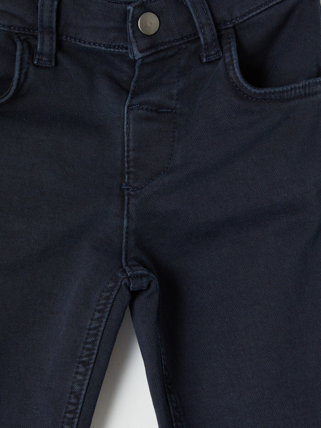 Siyah Regular Fit Erkek Çocuk Jean Pantolon-1