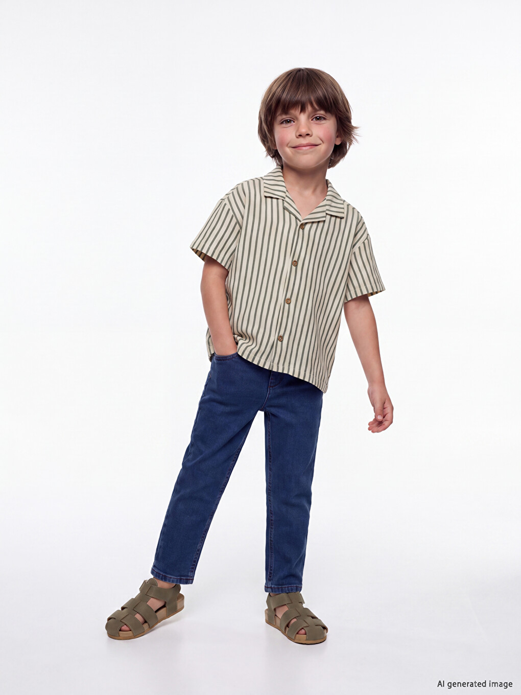 Mavi Regular Fit Erkek Çocuk Jean Pantolon
