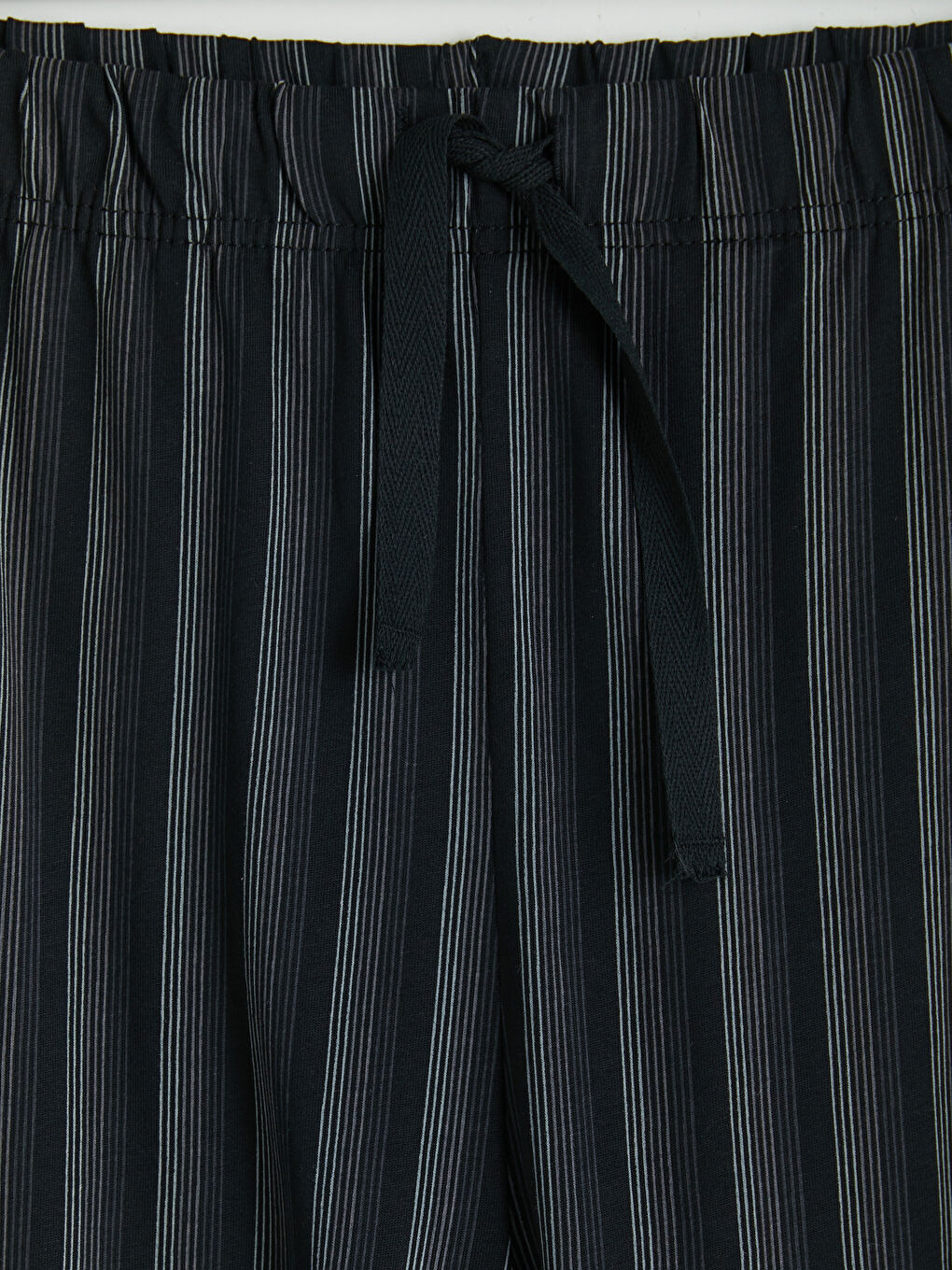 Siyah Standart Kalıp Baskılı Erkek Pijama Takım-5