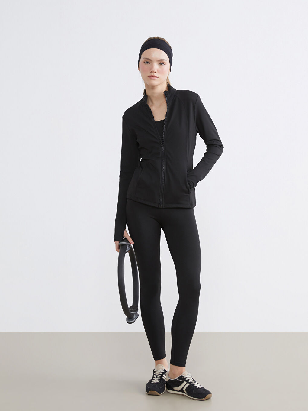 Yüksek Bel Kadın Spor Tayt