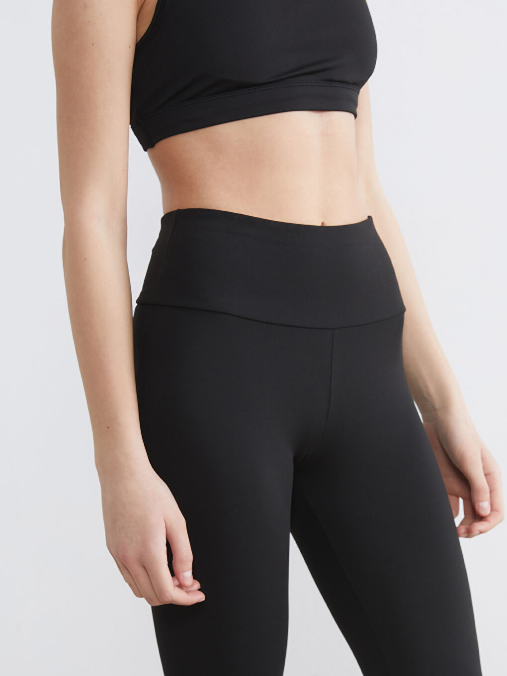 Yüksek Bel Kadın Spor Tayt-2