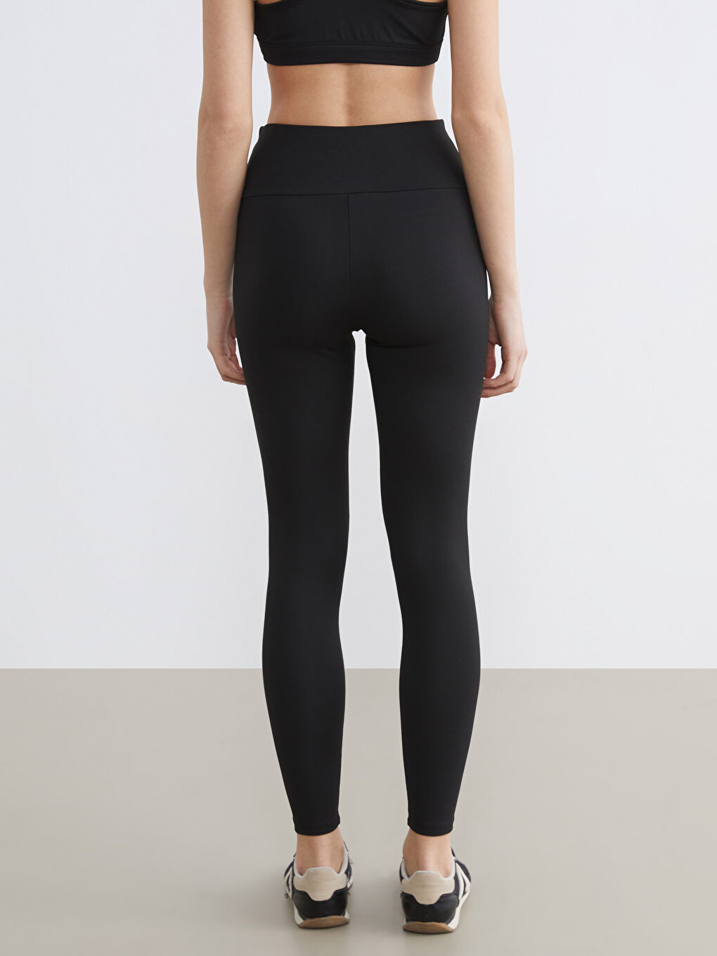 Yüksek Bel Kadın Spor Tayt-3