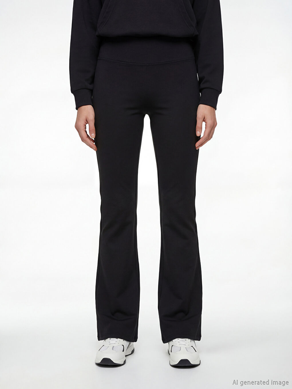 созылмалы белді белдікті клеш леггинстер-1