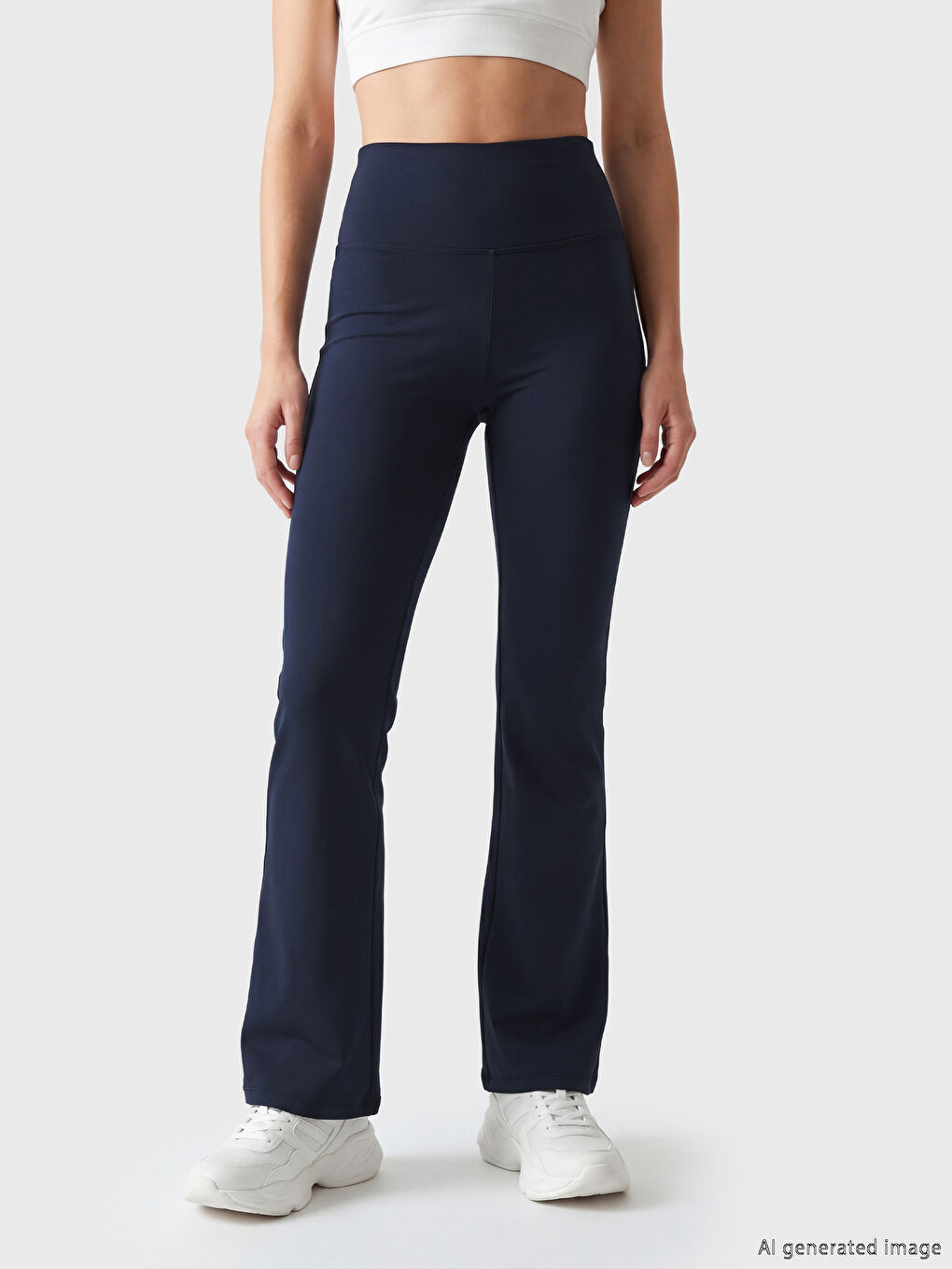 Žena TAMNO PLAVA Sportske tajice-1