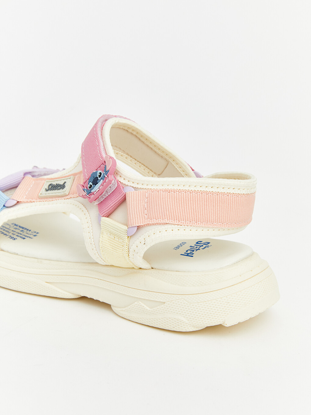 Pembe Lilo & Stitch Baskılı Kız Çocuk Sandalet-3