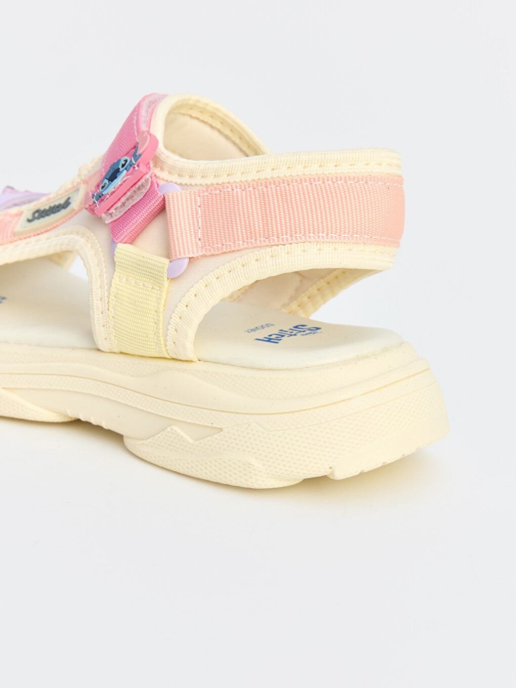 Pembe Lilo & Stitch Baskılı Kız Çocuk Sandalet-2