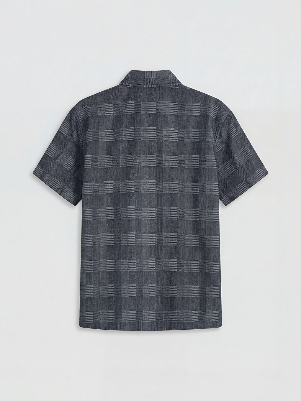 Mavi Ekose Erkek Çocuk Gömlek-1