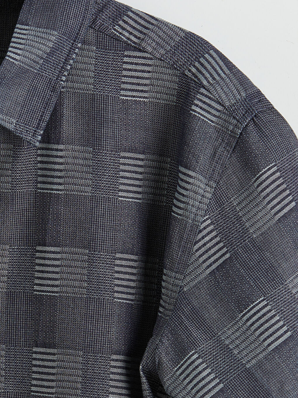 Mavi Ekose Erkek Çocuk Gömlek-2