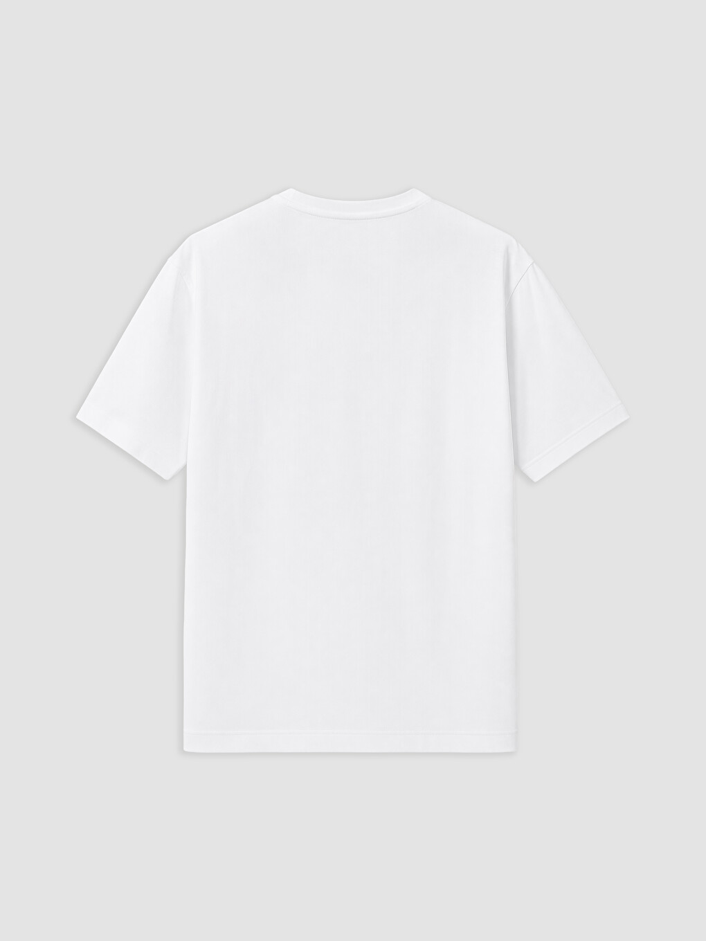 Man White T-shirt-2