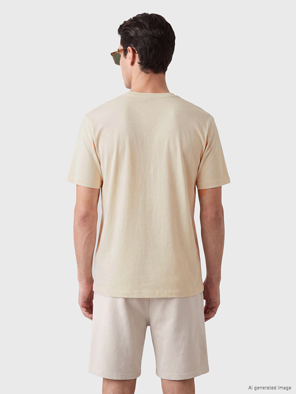 Crew Neck Printed Men's T-shirt-2