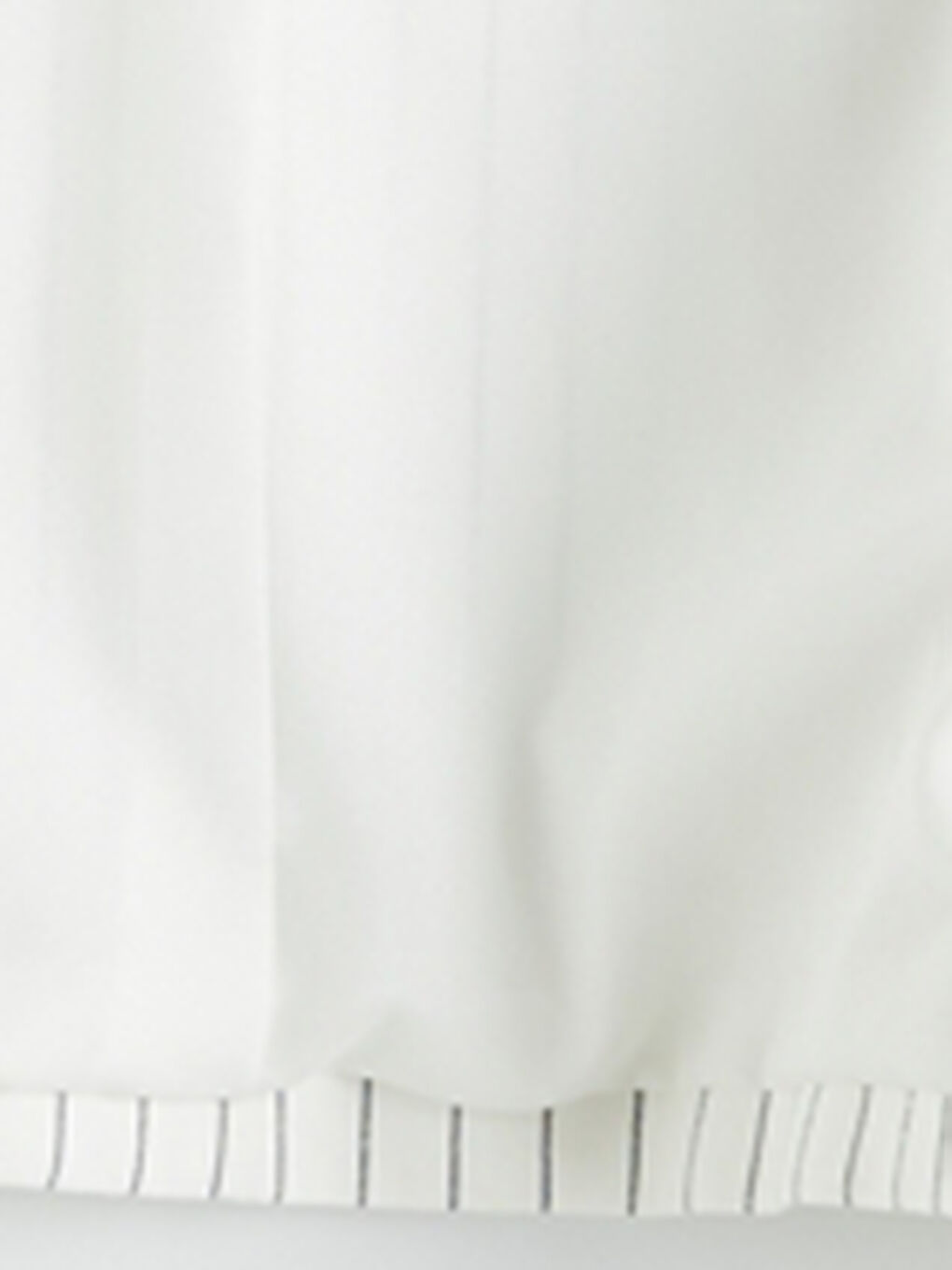 Beyaz Kruvaze Yaka Çizgili Kadın Blazer Ceket-6