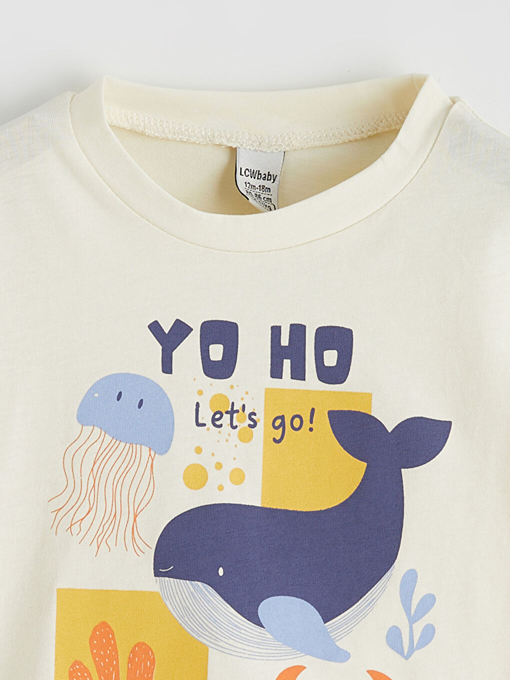 طقم طوبي مصفر طفل صغير-2