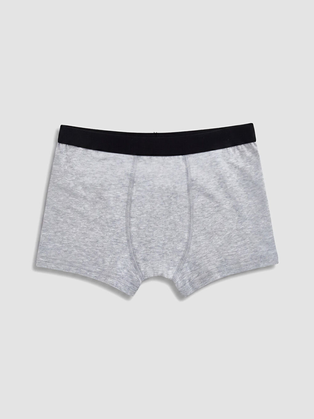 Gri Erkek Çocuk Boxer 3'lü-3