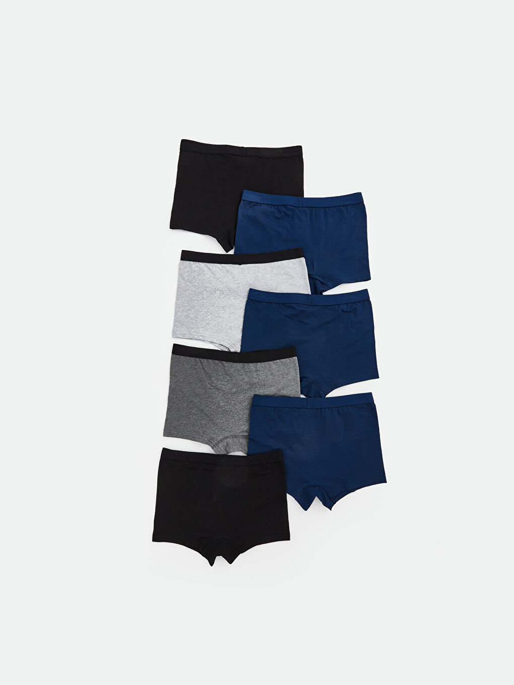 Siyah Erkek Çocuk Boxer 7'li-1